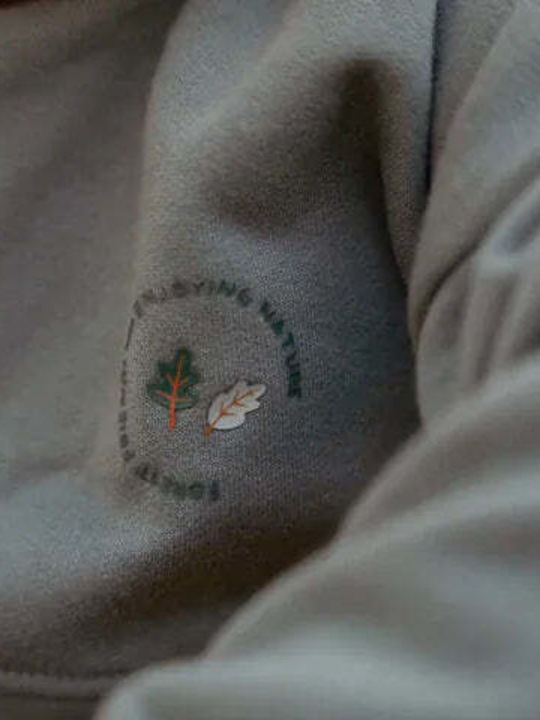 Παιδικό Φούτερ με Τσέπες Forest Green