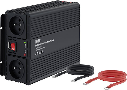 Newell Car Inverter Modified Sinewave 1000W to Converter 24V DC in 230V AC