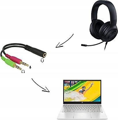 PremiumCord Μετατροπέας 3.5mm female σε 3.5mm female Κόκκινο 1τμχ