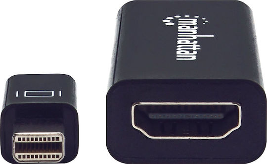 Manhattan Μετατροπέας mini DisplayPort male σε HDMI female 1τμχ 151528