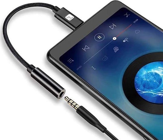 Techly Usbc-dac24j Μετατροπέας USB-C male σε 3.5mm female 1τμχ