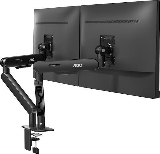 AOC Suport Birou pentru 2 Monitoare până la 34" cu Braț (AM420B)