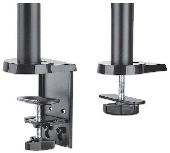 Manhattan Stand Desk Mounted Monitor up to 32" with Arm (461580)