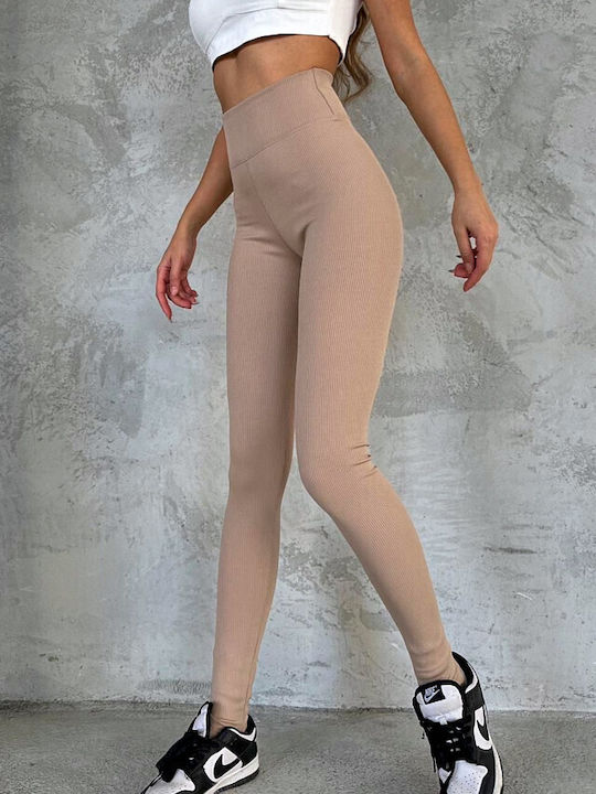 Training Damen Leggings Formendefinition Cream