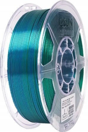 Esun Epla Filament Pentru Imprimante 3D PLA 1.75mm Verde/Albastru 1kg 1 Bucată Bobină