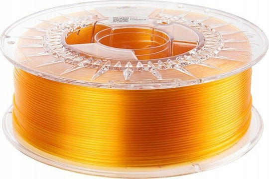 Spectrum PC 3D Printer Filament 1.75mm διαφανές κίτρινο 1kg 1τμχ (Spool)