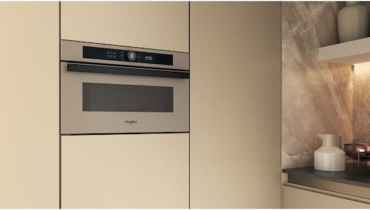 Whirlpool Built-in Microwave Oven with Grill 31lt Beige