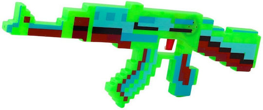 Pixel Rifle Light Sound Blue 39cm