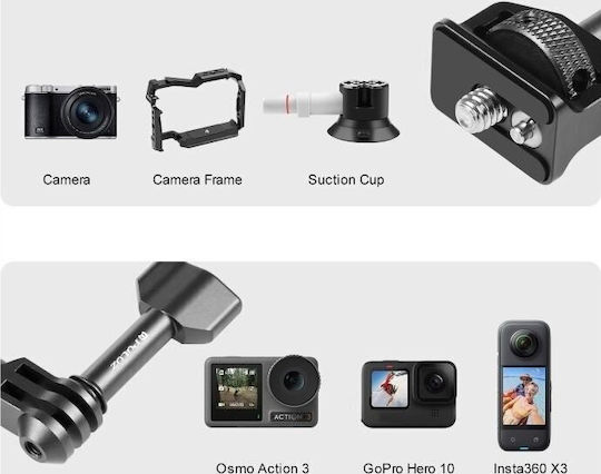Puluz Holder SB7845 για GoPro / SJCam / Xiaomi / DJI / Insta360