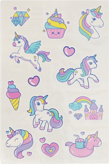 Clementoni Unicorn Παιδικά Τατουάζ