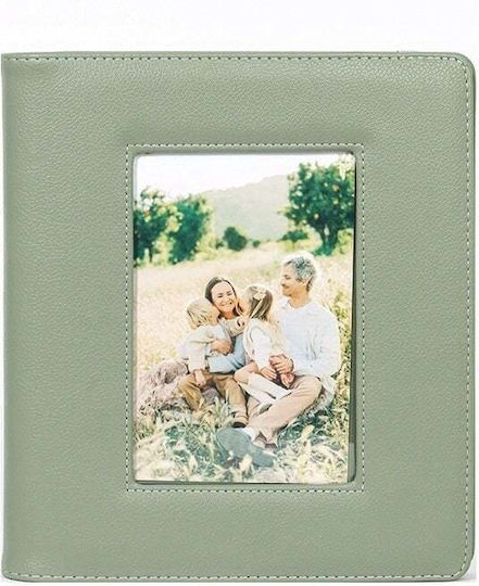 Loveinstant Album for 160 Photos Dimensions 10x15cm Green 10x15cm