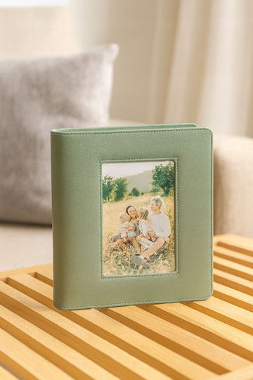 Loveinstant Album for 160 Photos Dimensions 10x15cm Green 10x15cm