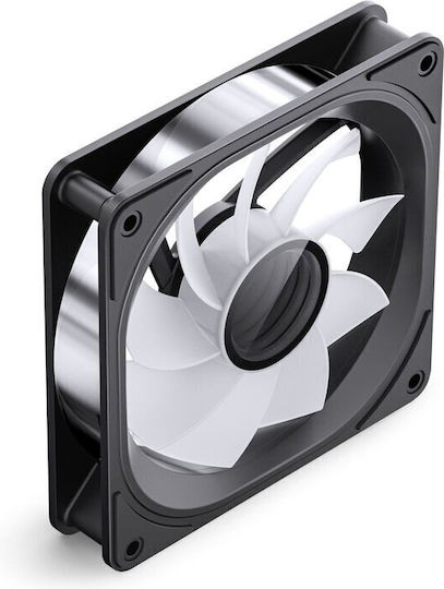 Jonsbo FR-606BR Reverse Blade Case Fans 120mm (1500rpm) with ARGB Lighting and 4-Pin PWM Connection