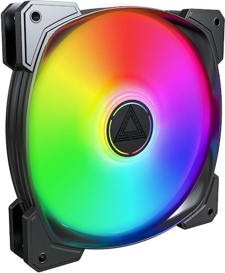 Montech HP140 Case Fan (1600rpm) με ARGB Φωτισμό και Σύνδεση 4-Pin PWM 3τμχ