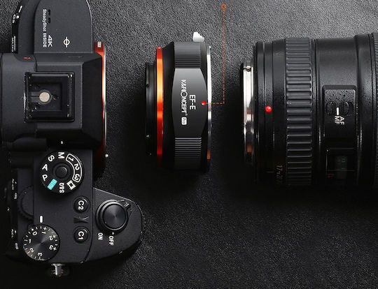 K&F Concept EOS to E Mount Αντάπτορας Φακού