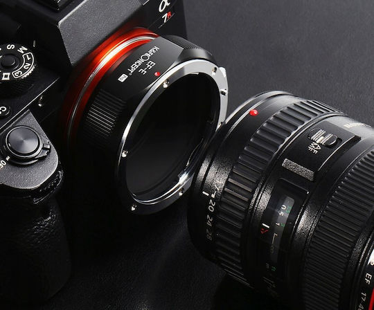 K&F Concept EOS to E Mount Αντάπτορας Φακού