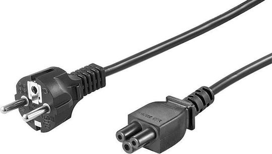Digitus Schuko - IEC C5 Cable 1.8m Μαύρο AK-440103-018-S
