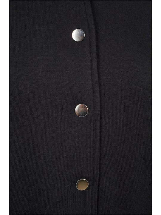 Κοντό Γυναικείο Bomber Jacket Μαύρο