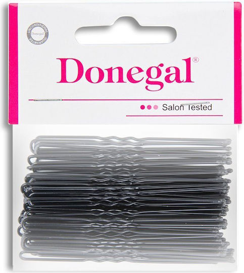 Donegal Φουρκετες Μαυρες 7cm 50τεμ