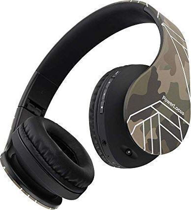 PowerLocus P2 Wireless / Wired Over Ear Headphones with Radio Multicolored