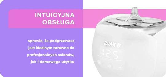 Încălzitor Ceară Iwax Flower 40w 450ml Alb