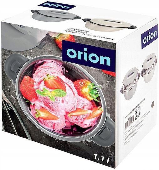 Orion Inox Thermo Lunch Box Gray 900ml