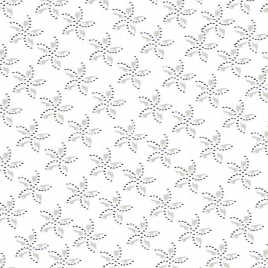 Craft Fun Декоративен Декорационен Crystal Цветя 18 Бройки Бели 12/144