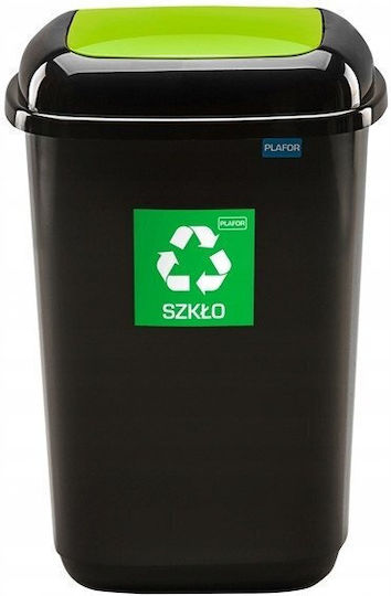 Plafor Waste Bin Recycling Plastic Yellow 12lt 1pcs