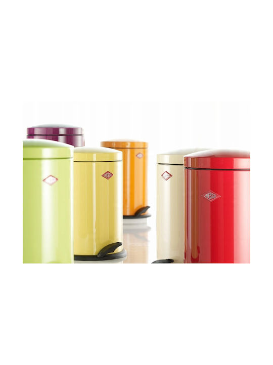 Wesco Waste Bin Waste Plastic White 13lt 1pcs