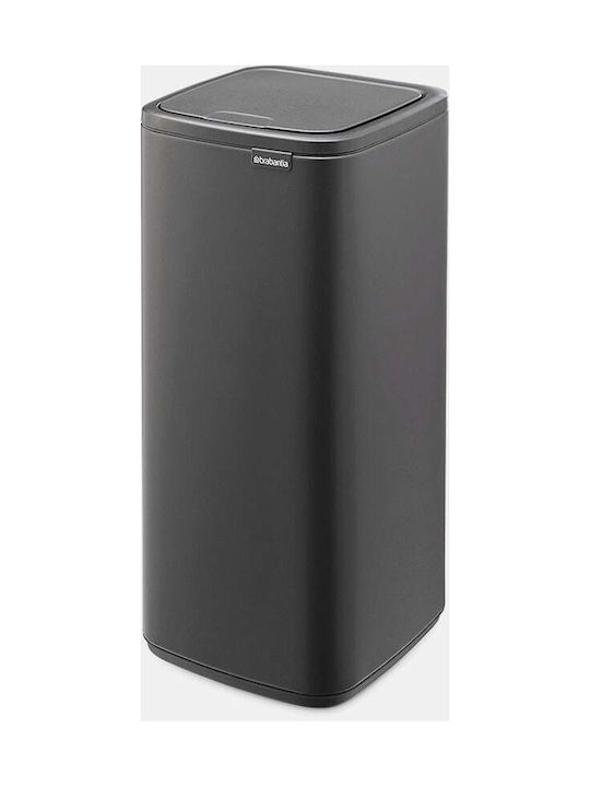 Brabantia Κάδος Απορριμμάτων Πλαστικός Γκρι 30lt