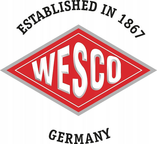 Wesco Кошче Kickmaster за Боклук Пластмасово с Педал Черно 33л