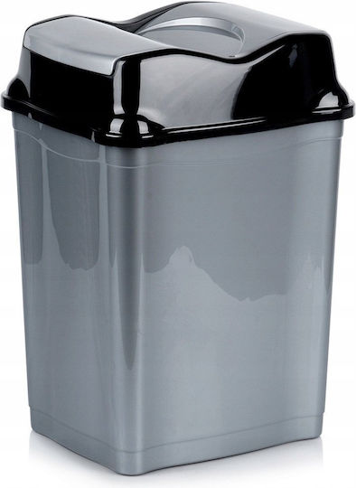 Stefanplast Κάδος Απορριμμάτων Πλαστικός Γκρι 28lt