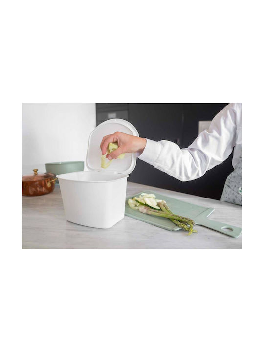 Koziol Waste Bin Waste Plastic White 1pcs