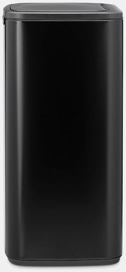 Brabantia Coș De Gunoi Bo Touch Plastic Împingeți Negru 30lt