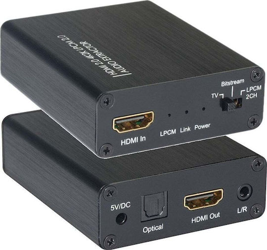 Techly Idata HDMI-EA4K HDMI Splitter