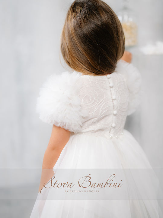 Stova Bambini White Baptism Dress