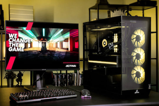 Actina KOMACNGIP0276 Gaming Desktop PC (Ryzen 7-9800X3D/32GB DDR5/2TB SSD/Radeon RX 9070 XT/Fără OS)