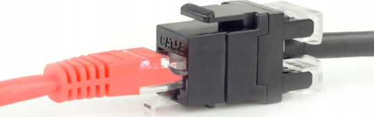 Solarix Keystone C5e Utp Rj45 Schwarz Selbstbohrend Sxkj-5e-utp-bk-sa