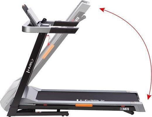 HMS BE5873 2hp Elektrisches Laufband für Fitness für Benutzer bis 110kg