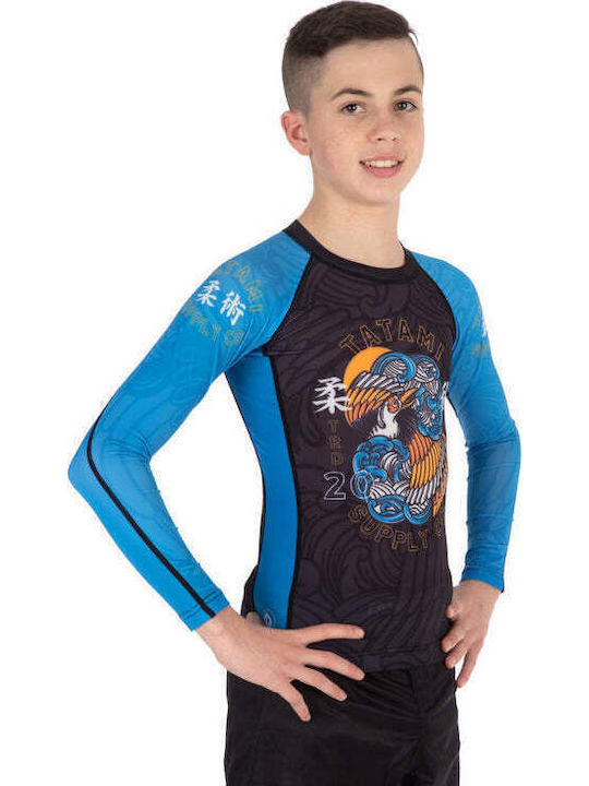 Tatami Fightwear Детска Дълъг Ръкав Блуза Черна