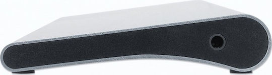 Manhattan USB-C Docking Station με HDMI/DisplayPort 4K PD Ethernet Ασημί (130578)