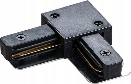 DPM L Typ Verbinder Oberflächenmontierte Schienensystem Schwarz X-line