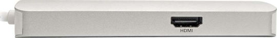 Eaton USB-C Docking Station with HDMI 4K PD Ethernet Gray (U442-DOCK11-S)