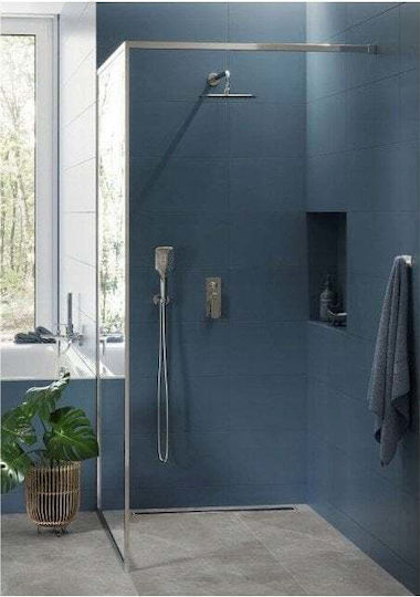 Cersanit für Dusche Silber
