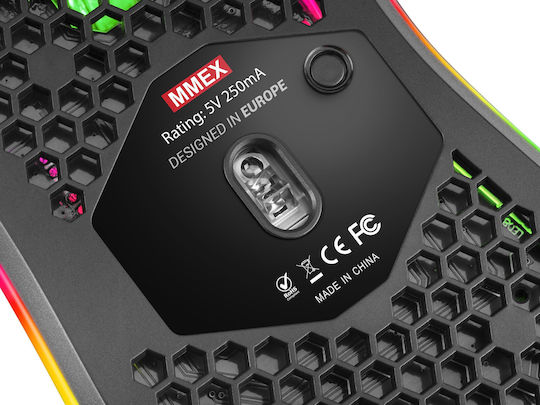 Mars Gaming MMEX RGB Gaming Mouse 32000 DPI Black
