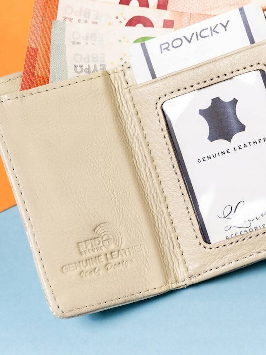 Малък Дамско Портмоне Класически с RFID Сребрист