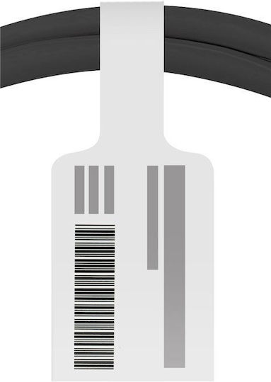 Goobay Geflochten USB-A zu Lightning Kabel 60W Weiß 1m (74511)