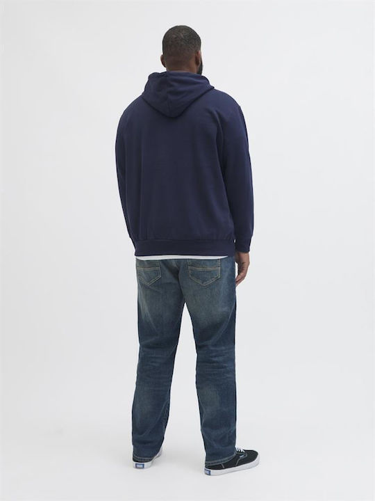 Sweat Sweatshirt mit Kapuze Blau