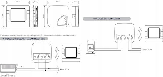 Temperature Controller Euroster Euroster-e6060txrx Bezprzew
