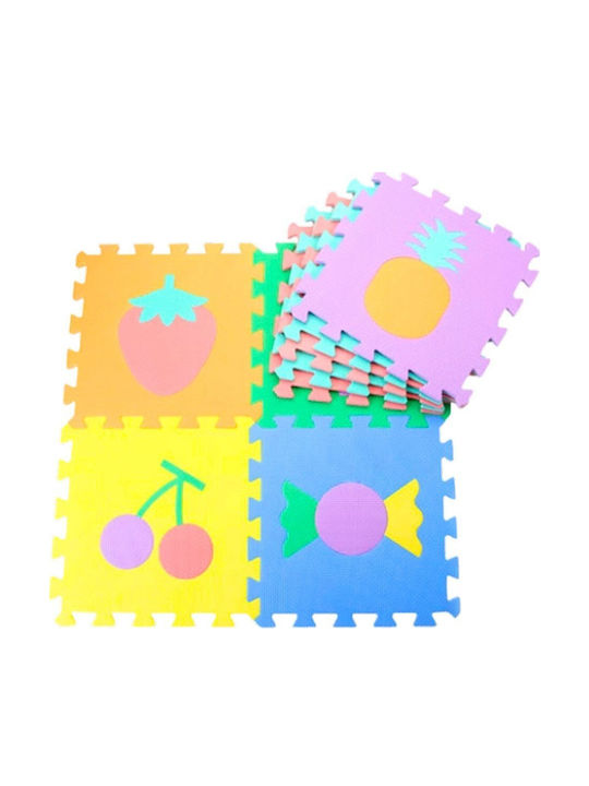 Lean Toys Kinderbodenpuzzle Foam 16Stück